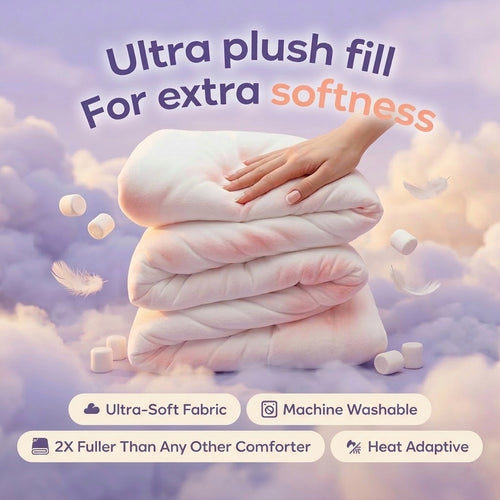 Ultra Soft Cloud Marshmallow Comforter